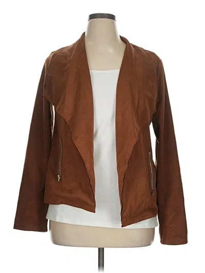 Pre-owned Shein Jacket In Brown