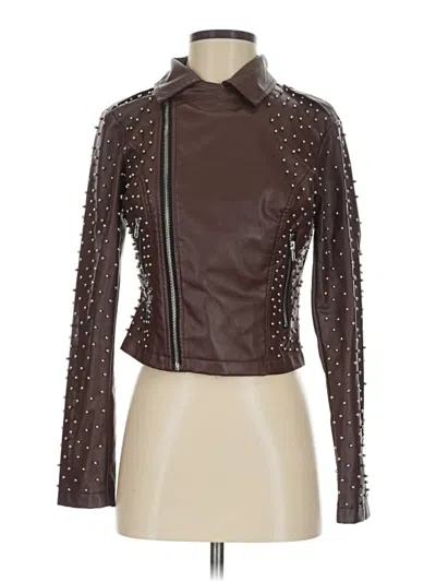 Pre-owned Shein Jacket In Brown