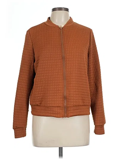 Pre-owned Shein Jacket In Brown