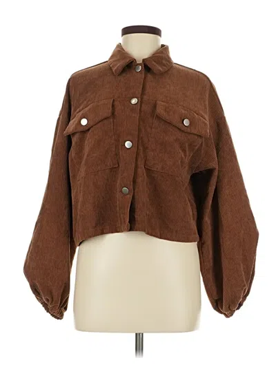 Pre-owned Shein Jacket In Brown
