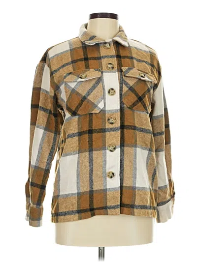 Pre-owned Shein Jacket In Brown