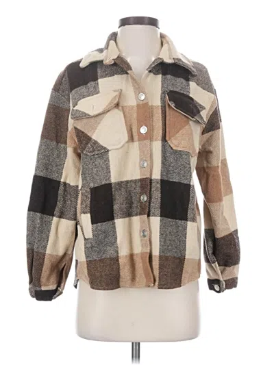 Pre-owned Shein Jacket In Brown