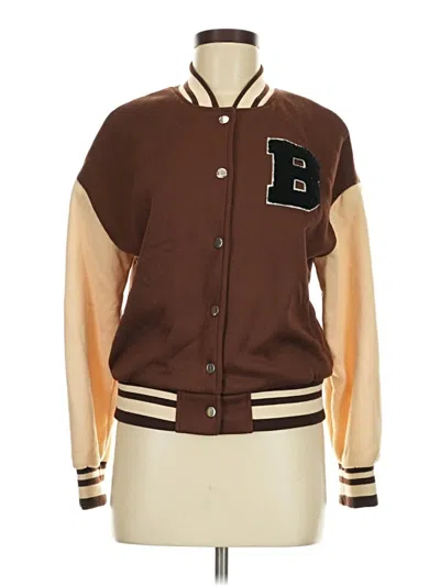 Pre-owned Shein Jacket In Brown