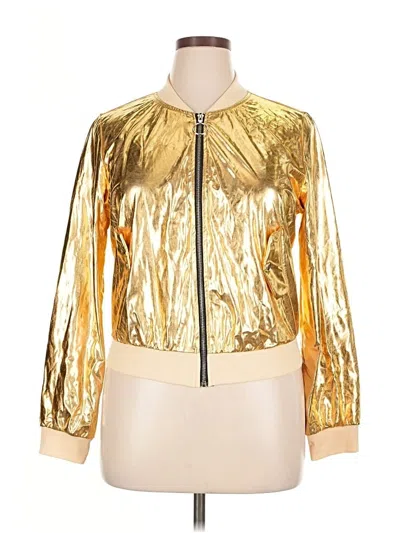Pre-owned Shein Jacket In Gold