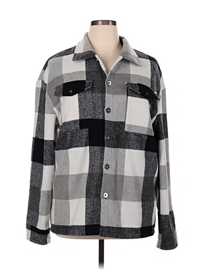 Pre-owned Shein Jacket In Gray