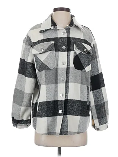 Pre-owned Shein Jacket In Gray