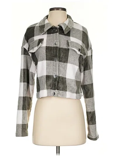 Pre-owned Shein Jacket In Gray