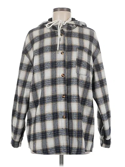 Pre-owned Shein Jacket In Gray