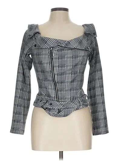 Pre-owned Shein Jacket In Gray