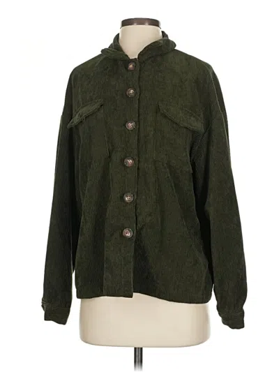Pre-owned Shein Jacket In Green