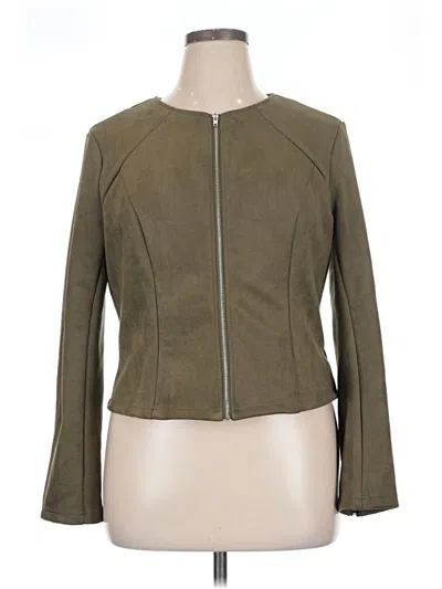 Pre-owned Shein Jacket In Green