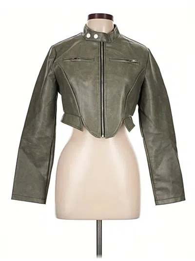 Pre-owned Shein Jacket In Green