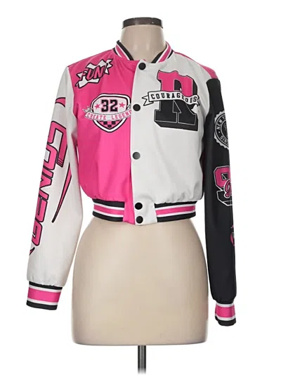 Pre-owned Shein Jacket In Pink