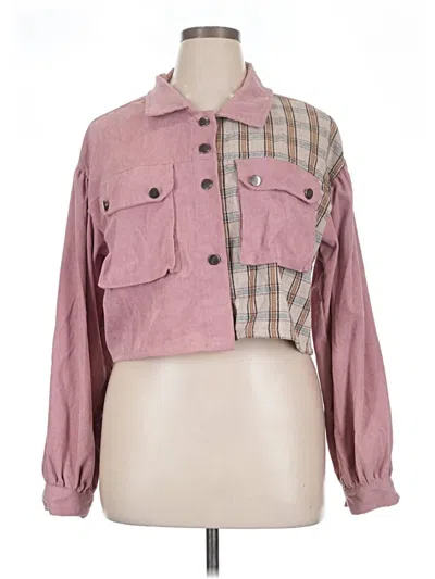 Pre-owned Shein Jacket In Pink