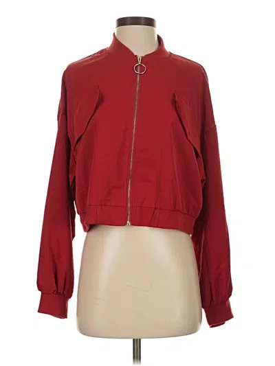 Pre-owned Shein Jacket In Red