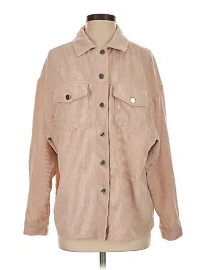 Pre-owned Shein Jacket In Tan
