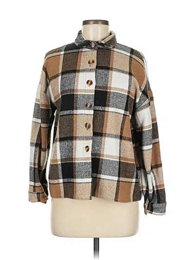 Pre-owned Shein Jacket In Tan