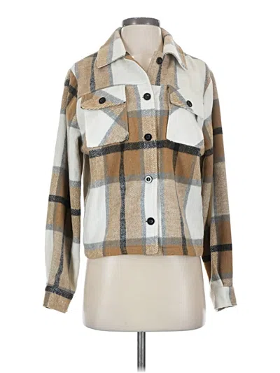 Pre-owned Shein Jacket In Tan