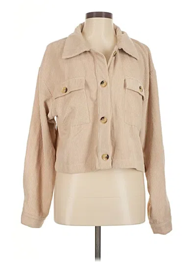 Pre-owned Shein Jacket In Tan