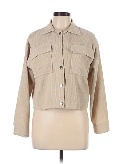 Pre-owned Shein Jacket In Tan