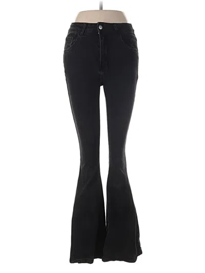 Pre-owned Shein Jeans In Black