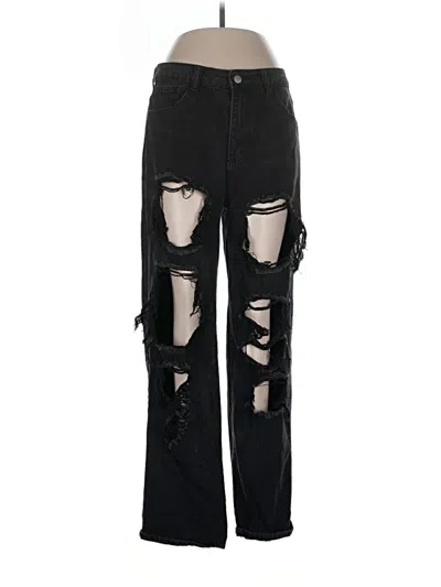 Pre-owned Shein Jeans In Black