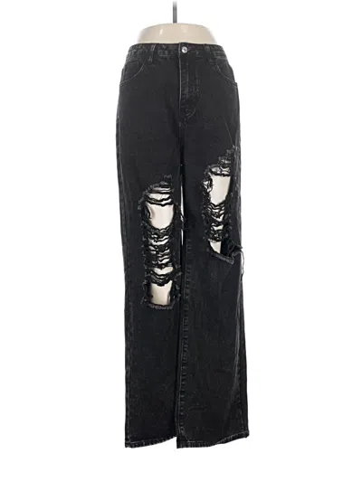 Pre-owned Shein Jeans In Black
