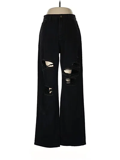 Pre-owned Shein Jeans In Black