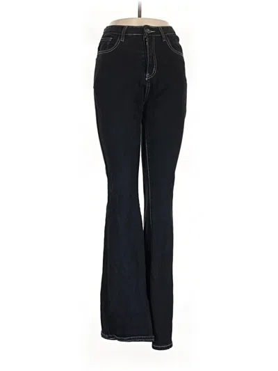 Pre-owned Shein Jeans In Black