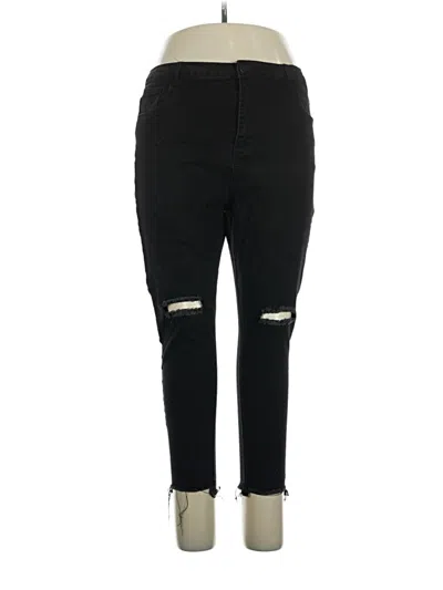 Pre-owned Shein Jeans In Black