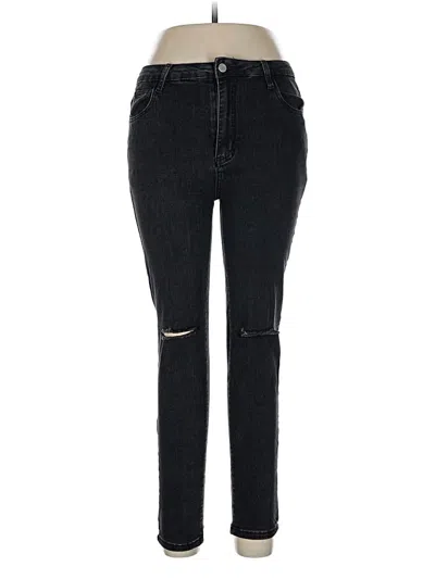 Pre-owned Shein Jeans In Black