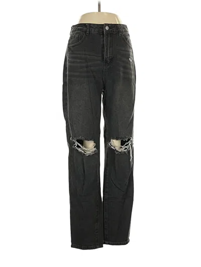 Pre-owned Shein Jeans In Black