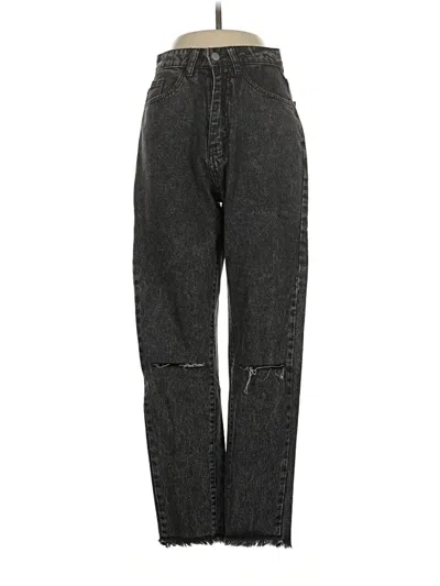 Pre-owned Shein Jeans In Black