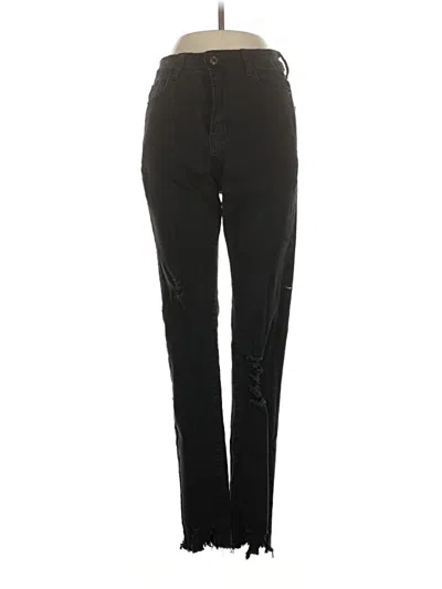Pre-owned Shein Jeans In Black