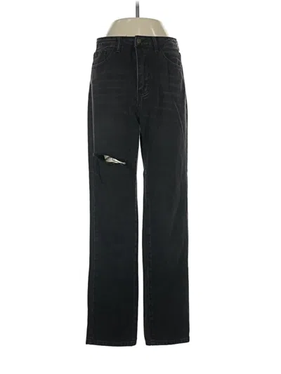 Pre-owned Shein Jeans In Black