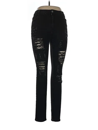 Pre-owned Shein Jeans In Black