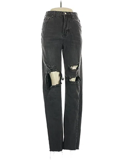 Pre-owned Shein Jeans In Black