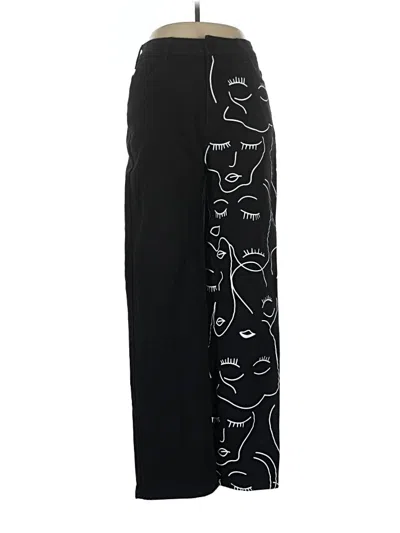 Pre-owned Shein Jeans In Black