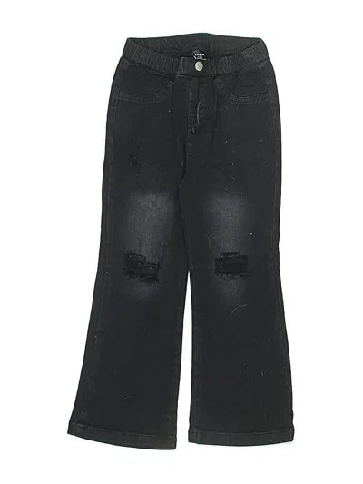 Pre-owned Shein Kids' Jeans In Black