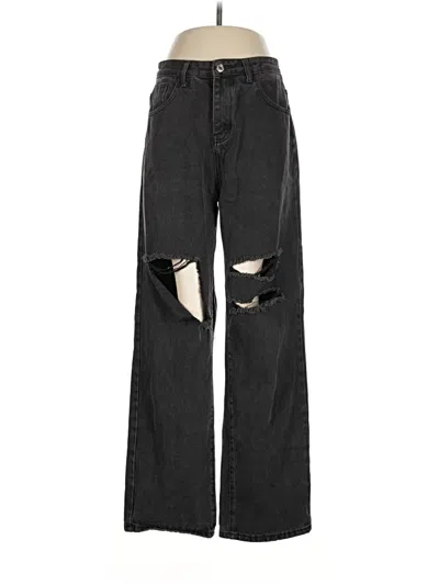 Pre-owned Shein Jeans In Black