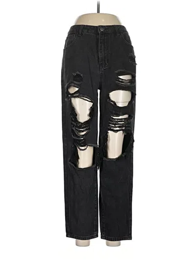 Pre-owned Shein Jeans In Black