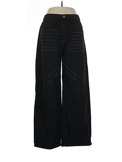 Pre-owned Shein Jeans In Black