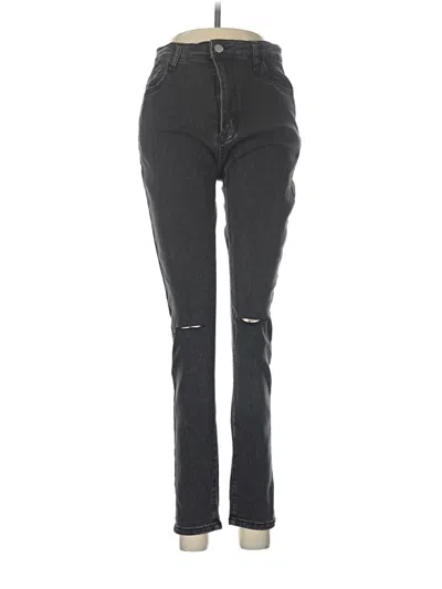 Pre-owned Shein Jeans In Black