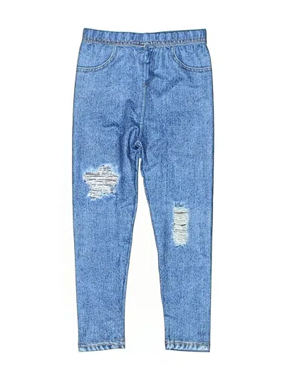 Pre-owned Shein Kids' Jeans In Blue