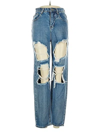 Pre-owned Shein Jeans In Blue