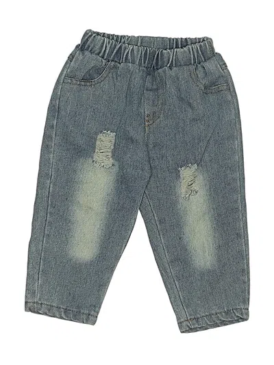 Pre-owned Shein Babies' Jeans In Blue