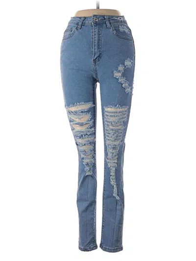 Pre-owned Shein Jeans In Blue
