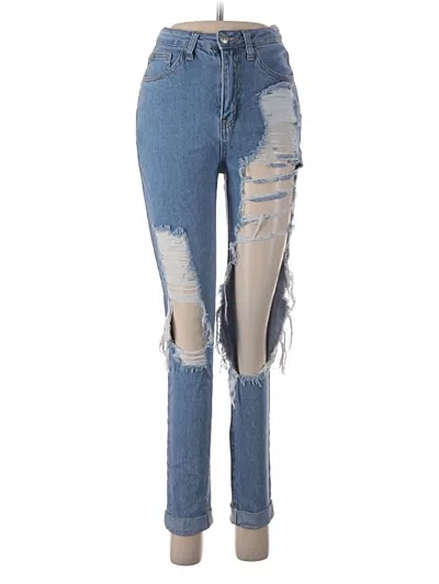 Pre-owned Shein Jeans In Blue