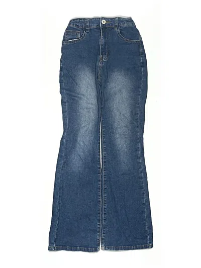 Pre-owned Shein Kids' Jeans In Blue