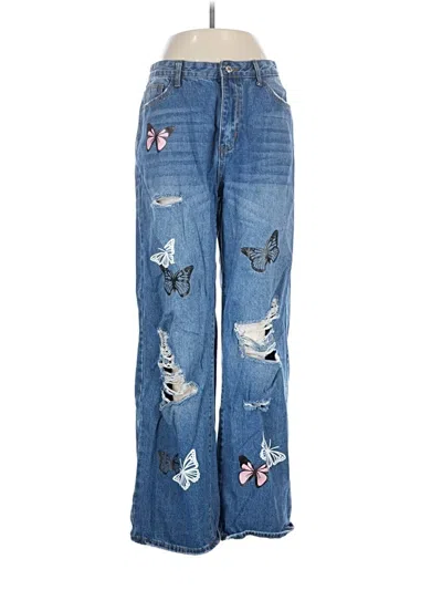 Pre-owned Shein Jeans In Blue